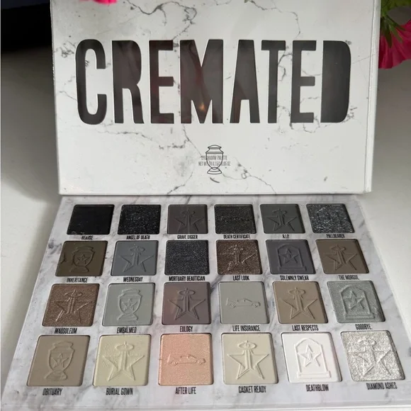 Jeffree Star Cremated Eyeshadow Palette ~ 24 SHADES ~ NIB